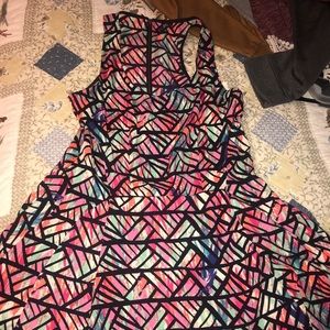 Large colorful dress